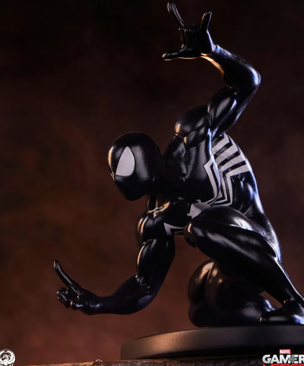 Spider-Man - Spider-Man (Black Suit Edition) Marvel Gamerverse Classics 1/10th Scale Statue