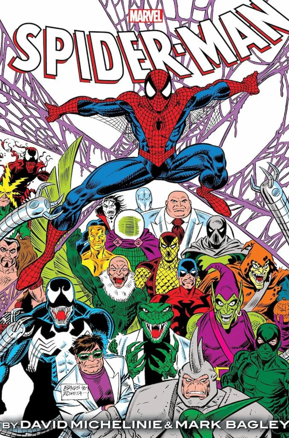 Spider-Man - Spider-Man by Michelinie & Bagley Omnibus Volume 01 Hardcover Book