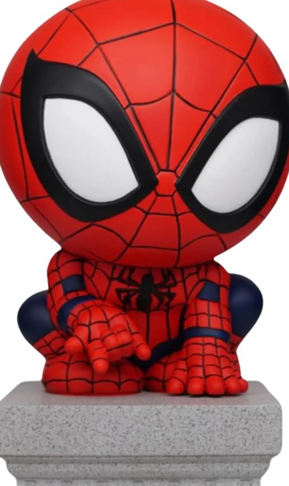 Spider-Man - Spider-Man Crouching Figural 6" PVC Money Bank