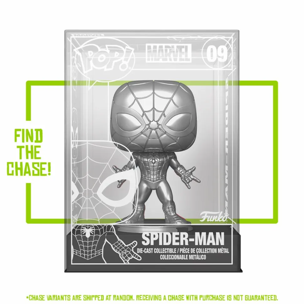 Spider-Man - Spider-Man Diecast Metal Pop! Vinyl Figure (Funko / Popcultcha Exclusive)