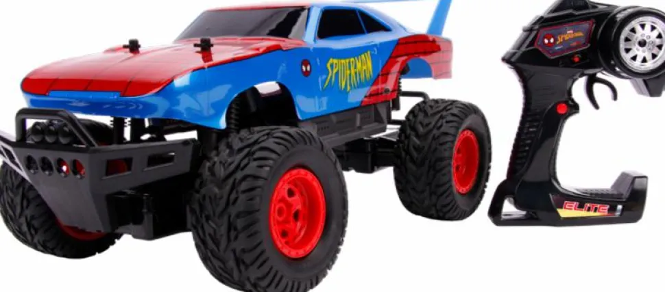 Spider-Man - Spider-Man Dodge Charger Daytona 4x4 Elite R/C 1/12th Scale R/C Remote Control Vehicle Replica