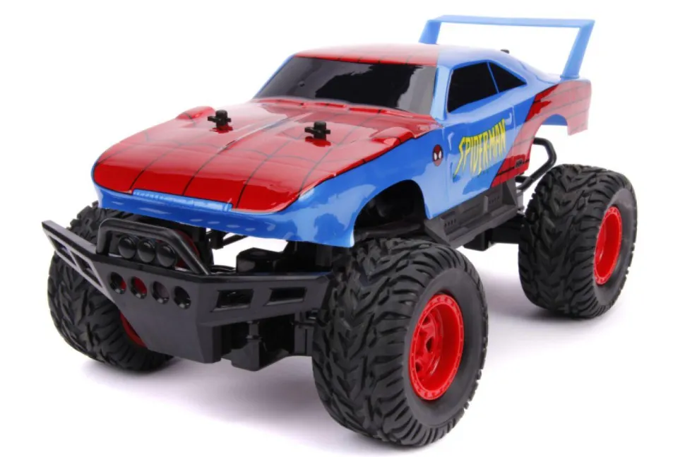 Spider-Man - Spider-Man Dodge Charger Daytona 4x4 Elite R/C 1/12th Scale R/C Remote Control Vehicle Replica