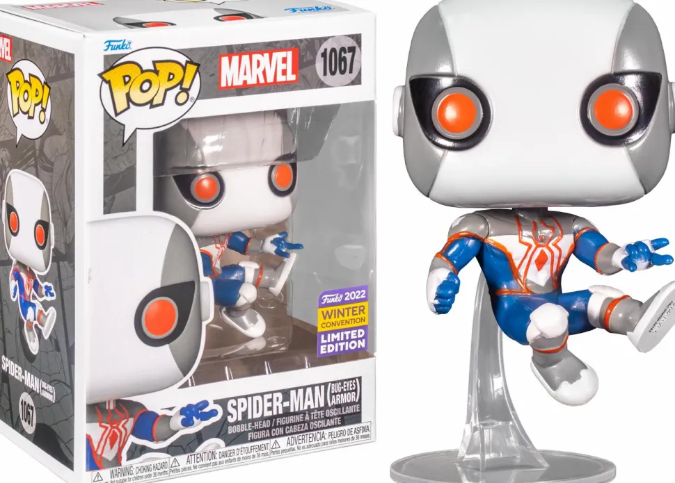 Spider-Man - Spider-Man in Bug-Eyes Armor Pop! Vinyl Figure (2022 Winter Convention Exclusive)