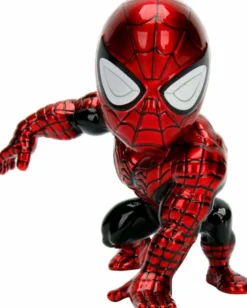 Spider-Man - Spider-Man in Red & Black 4" Metals Die-Cast Action Figure