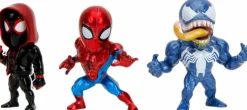Spider-Man - Spider-Man, Miles Morales & Venom Metalfigs 2.5" Die-Cast Figure 3-Pack