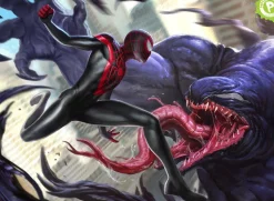 Spider-Man - Spider-Man: Miles Morales Premium Art Print by Anthony Francisco