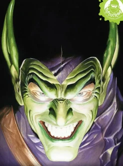 Spider-Man - Spider-Man: Portraits of Heroism & Green Goblin: Portraits of Villainy Set Fine Art Print Set by Alex Ross (Set of 2)