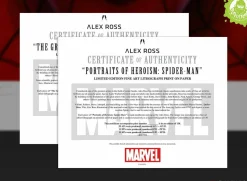 Spider-Man - Spider-Man: Portraits of Heroism & Green Goblin: Portraits of Villainy Set Fine Art Print Set by Alex Ross (Set of 2)