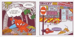 Spider-Man - Spider-Man Swings Through (A Marvel Hello Heroes Book) Hardcover Book