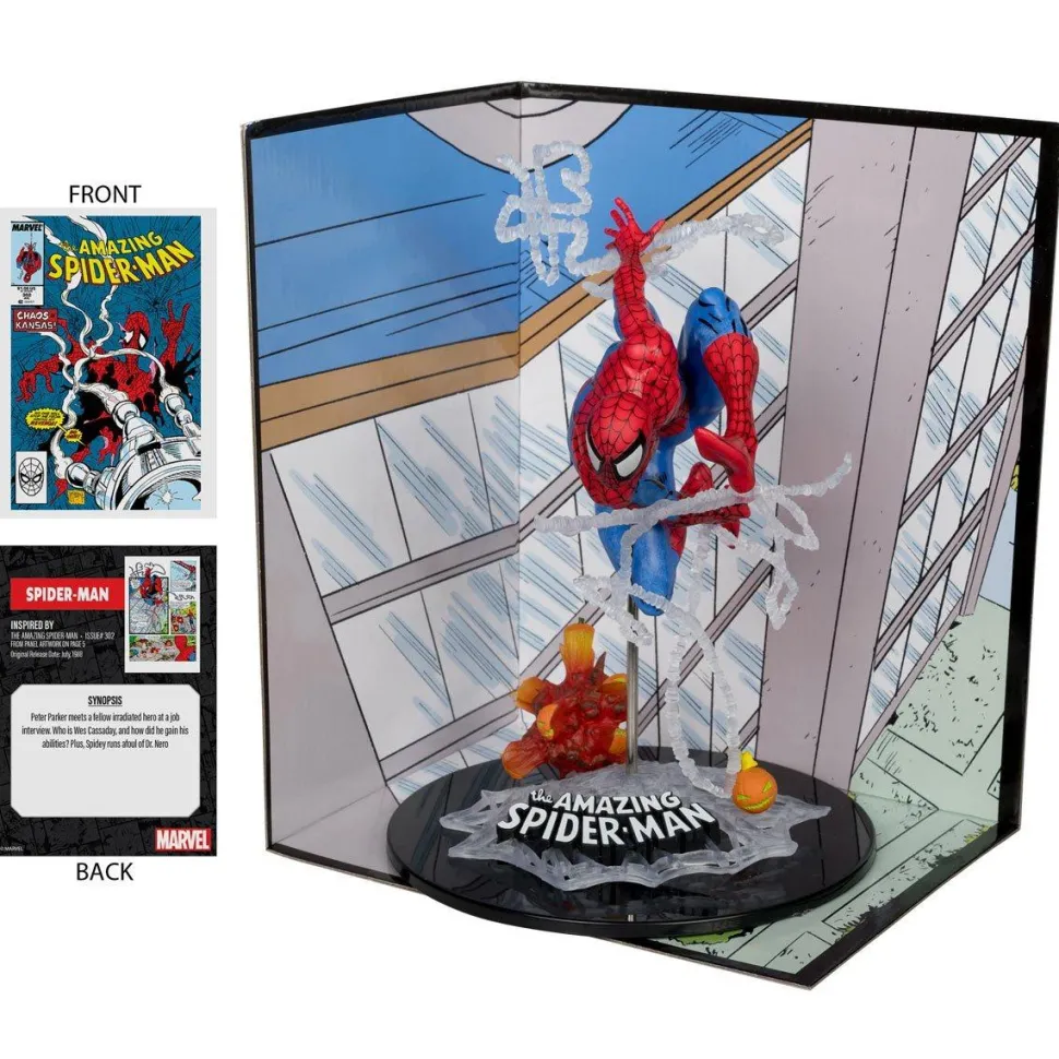 Spider-Man - Spider-Man (The Amazing Spider-Man #302) 1/10th Scale PVC Posed Figure