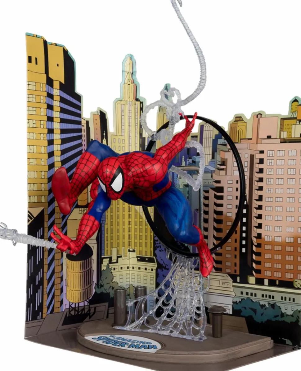 Spider-Man - Spider-Man (The Amazing Spider-Man #301) by Todd McFarlane 1/6th Scale PVC Posed Figure with Comic Book