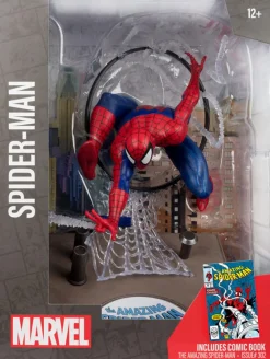 Spider-Man - Spider-Man (The Amazing Spider-Man #301) by Todd McFarlane 1/6th Scale PVC Posed Figure with Comic Book