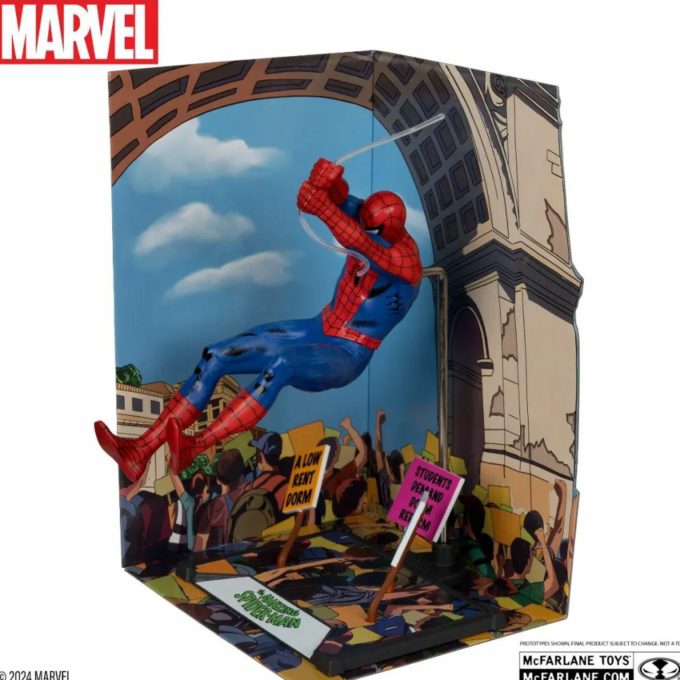 Spider-Man - Spider-Man (The Amazing Spider-Man #68) Gold Label 1/10th Scale PVC Posed Figure