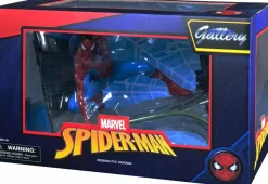 Spider-Man - Spider-Man Webbing Marvel Gallery 7” PVC Diorama Statue