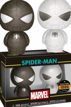 Spider-Man - Spider-Man White & Black XS Hikari Vinyl Figure 2-Pack