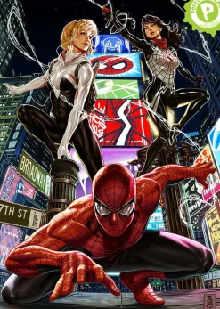 Spider-Man - Spider-Verse Premium Art Print by Mark Brooks