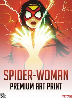 Spider-Man - Spider-Woman Premium Art Print by Scott Forbes