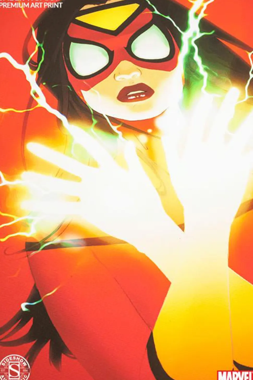 Spider-Man - Spider-Woman Premium Art Print by Scott Forbes