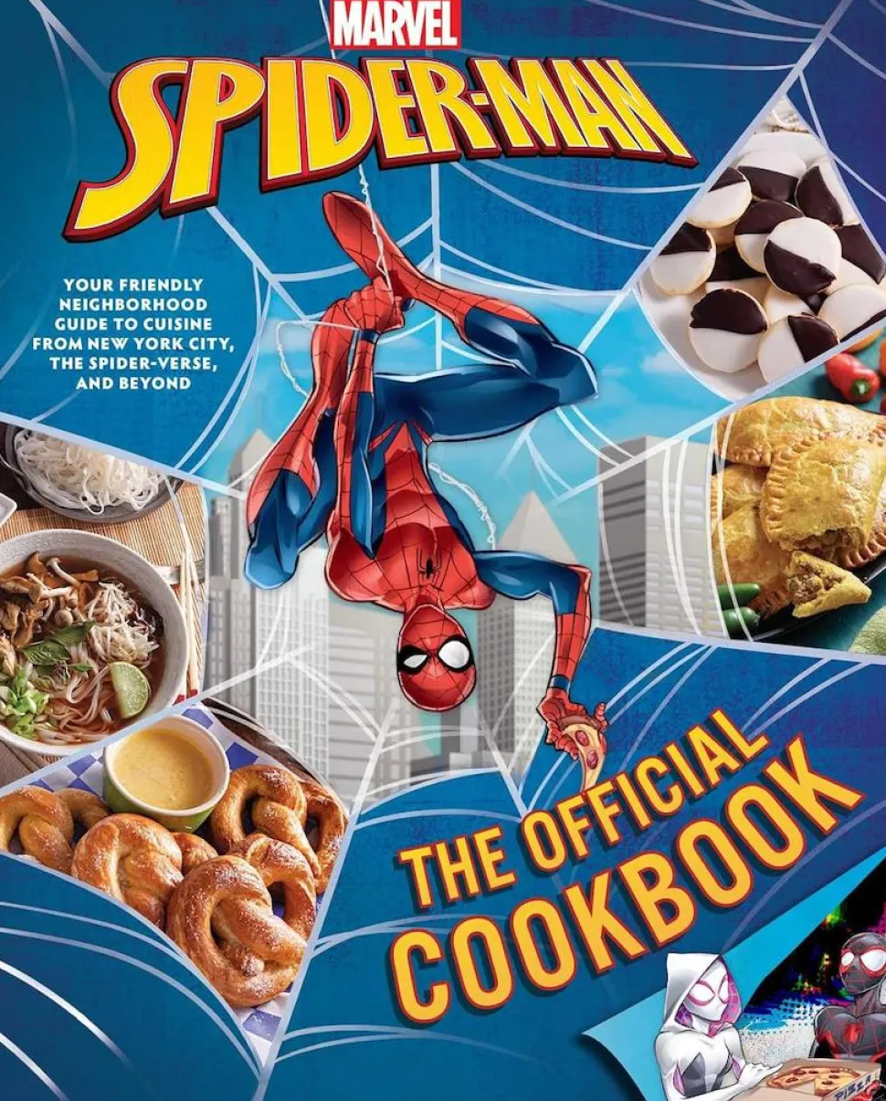 Spider-Man - The Official Cookbook Hardcover Book