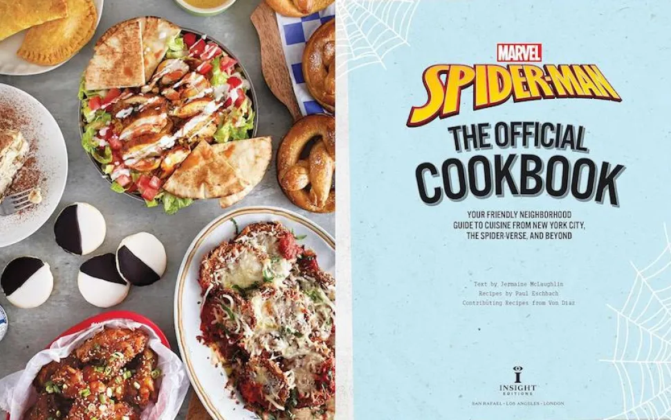 Spider-Man - The Official Cookbook Hardcover Book