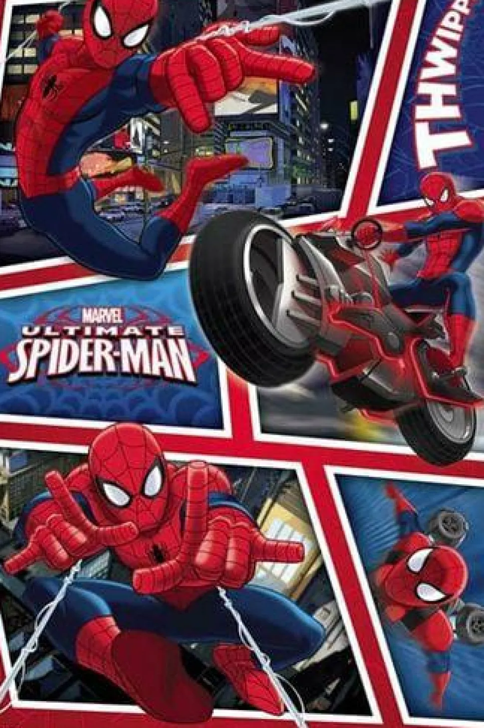 Spiderman - Ultimate Spiderman Cartoon Poster