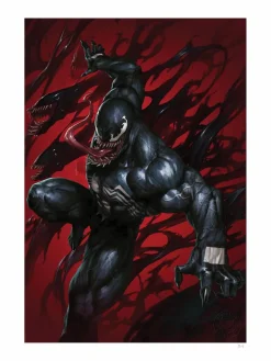 Spider-Man - Venom #1 Fine Art Print by Skan Srisuwan