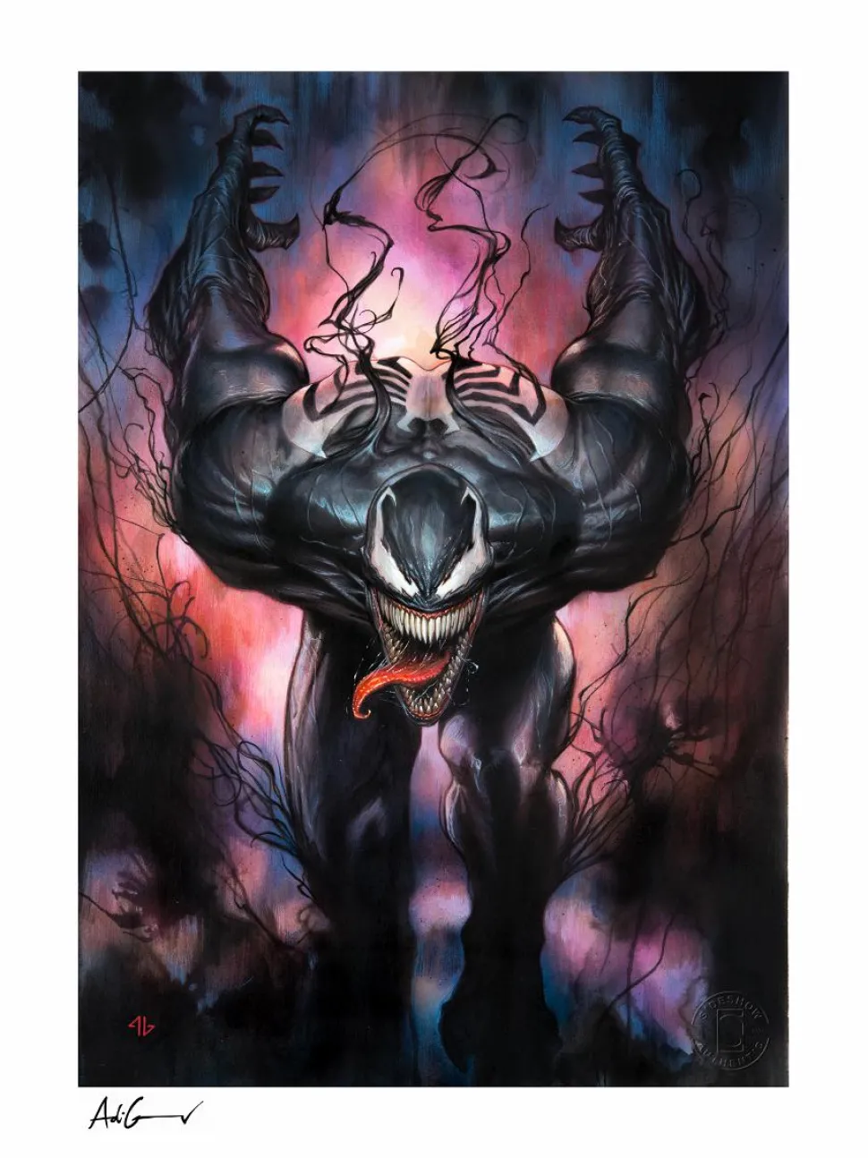 Spider-Man - Venom Fine Art Print by Adi Granov