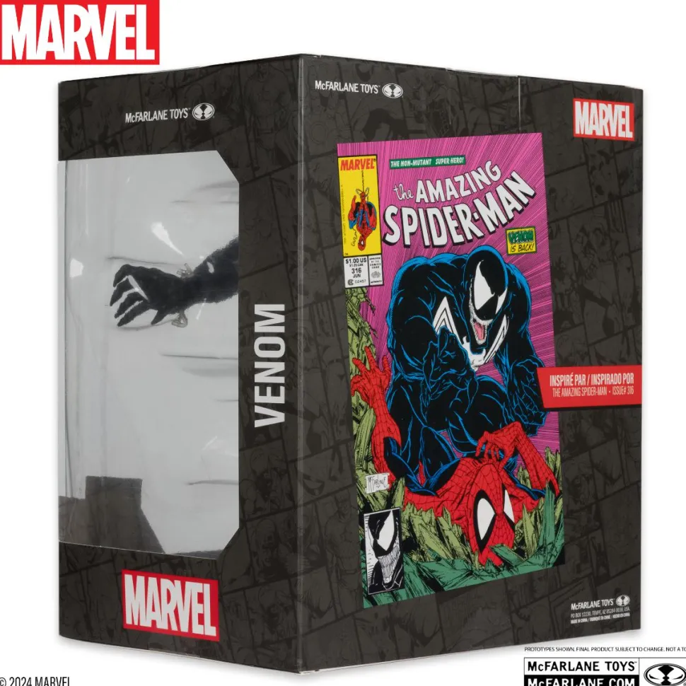 Spider-Man - Venom (The Amazing Spider-Man #316) 1/10th Scale PVC Posed Figure