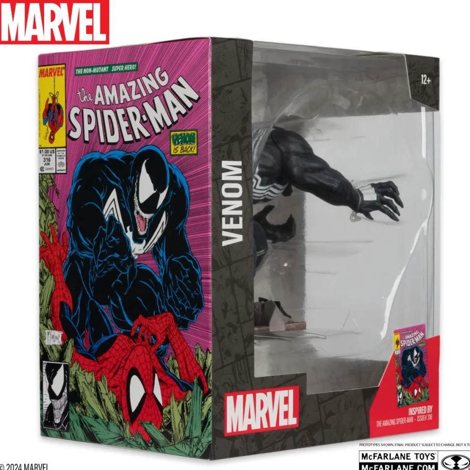 Spider-Man - Venom (The Amazing Spider-Man #316) 1/10th Scale PVC Posed Figure