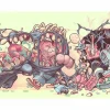 Spider-Man - Venom: The Symbiote Stroll Fine Art Print by T. Wei