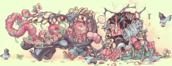 Spider-Man - Venom: The Symbiote Stroll Fine Art Print by T. Wei