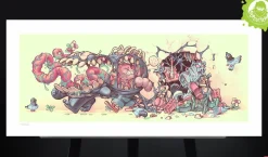 Spider-Man - Venom: The Symbiote Stroll Fine Art Print by T. Wei