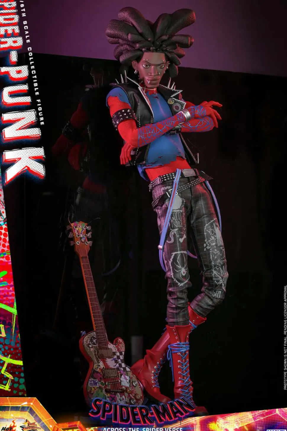 Spider-Man: Across the Spider-Verse - Spider-Punk 1/6th Scale Hot Toys Action Figure