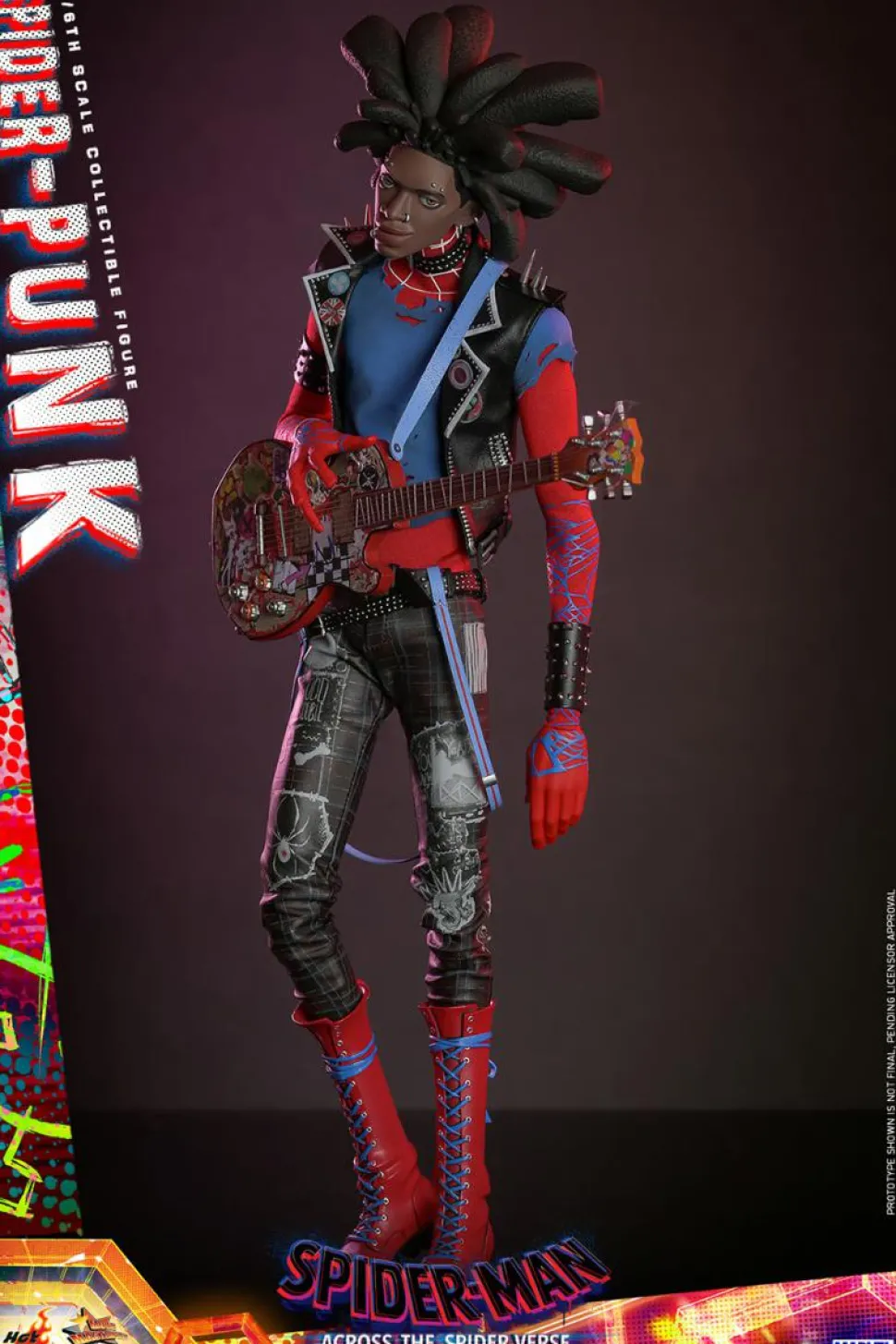 Spider-Man: Across the Spider-Verse - Spider-Punk 1/6th Scale Hot Toys Action Figure