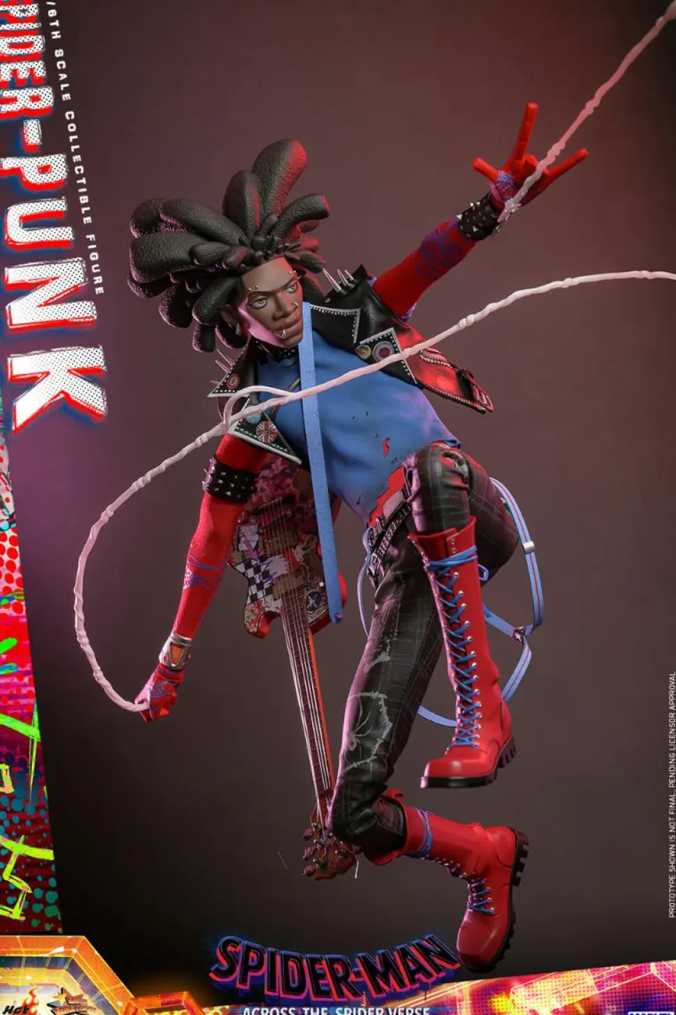 Spider-Man: Across the Spider-Verse - Spider-Punk 1/6th Scale Hot Toys Action Figure