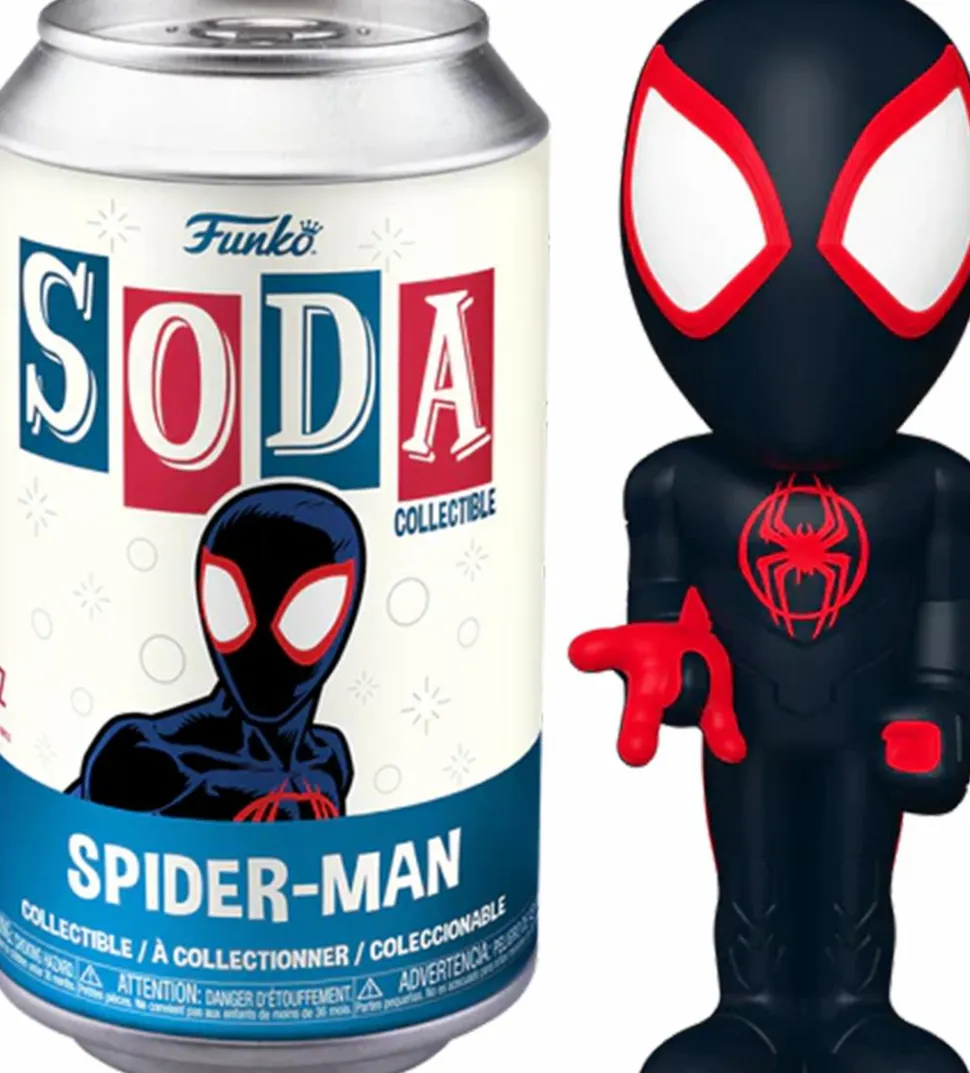 Spider-Man: Across the Spider-Verse - Spider-Man Miles Vinyl SODA Figure in Collector Can