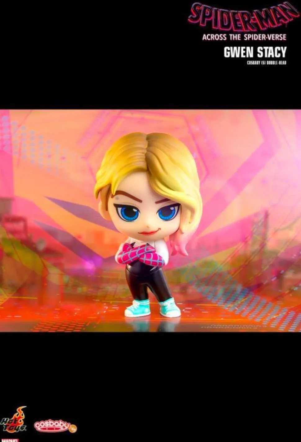 Spider-Man: Across the Spider-Verse (2023) - Gwen Stacy Cosbaby (S) Hot Toys Figure
