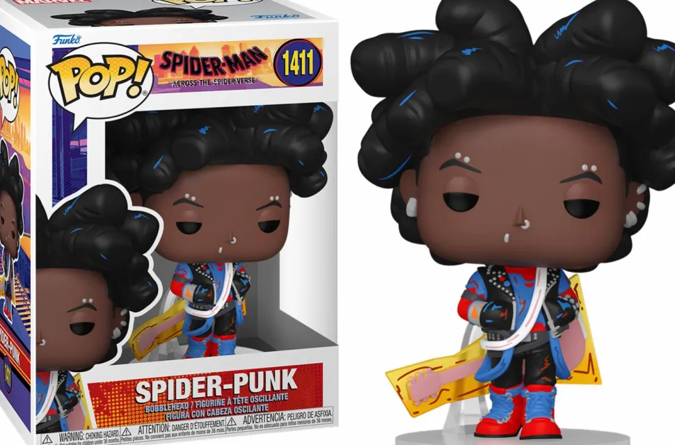 Spider-Man: Across the Spider-Verse - Spider-Punk (Unmasked) Pop! Vinyl Figure