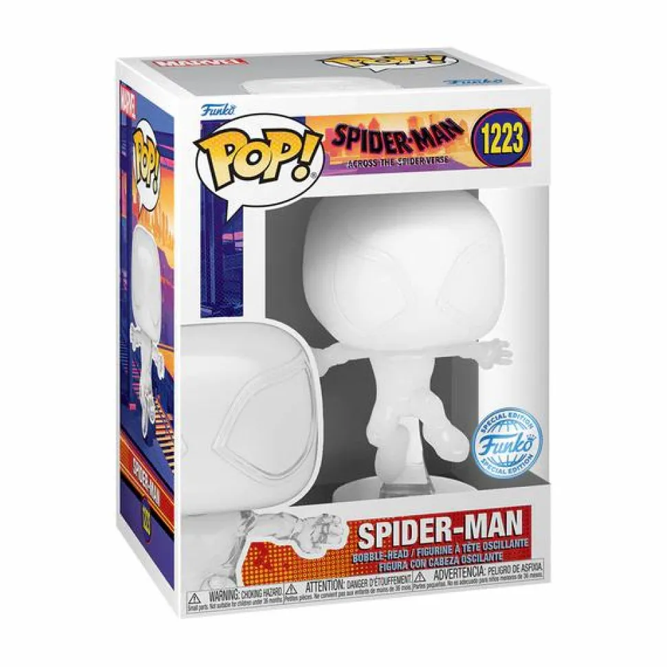Spider-Man: Across the Spider-Verse (2023) - Miles Morales as Spider-Man (Transparent) Pop! Vinyl Figure