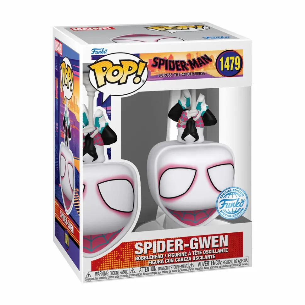 Spider-Man: Across the Spider-Verse (2023) - Spider-Gwen (Upside Down) Pop! Vinyl Figure
