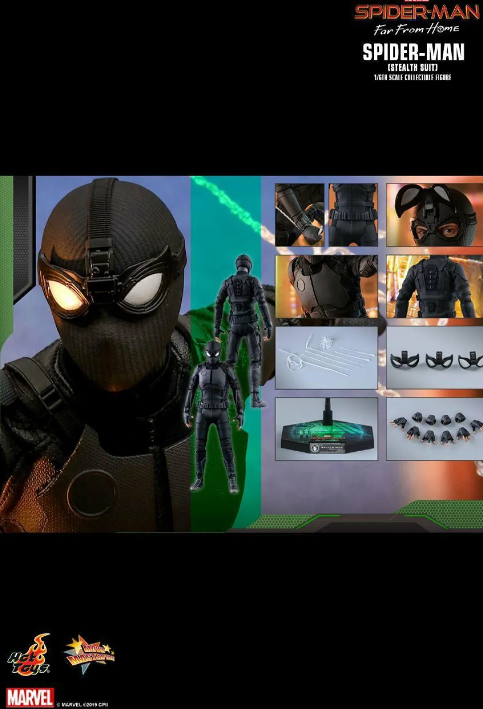 Spider-Man: Far From Home - Spider-Man Stealth Suit 1/6th Scale Hot Toys Action Figure