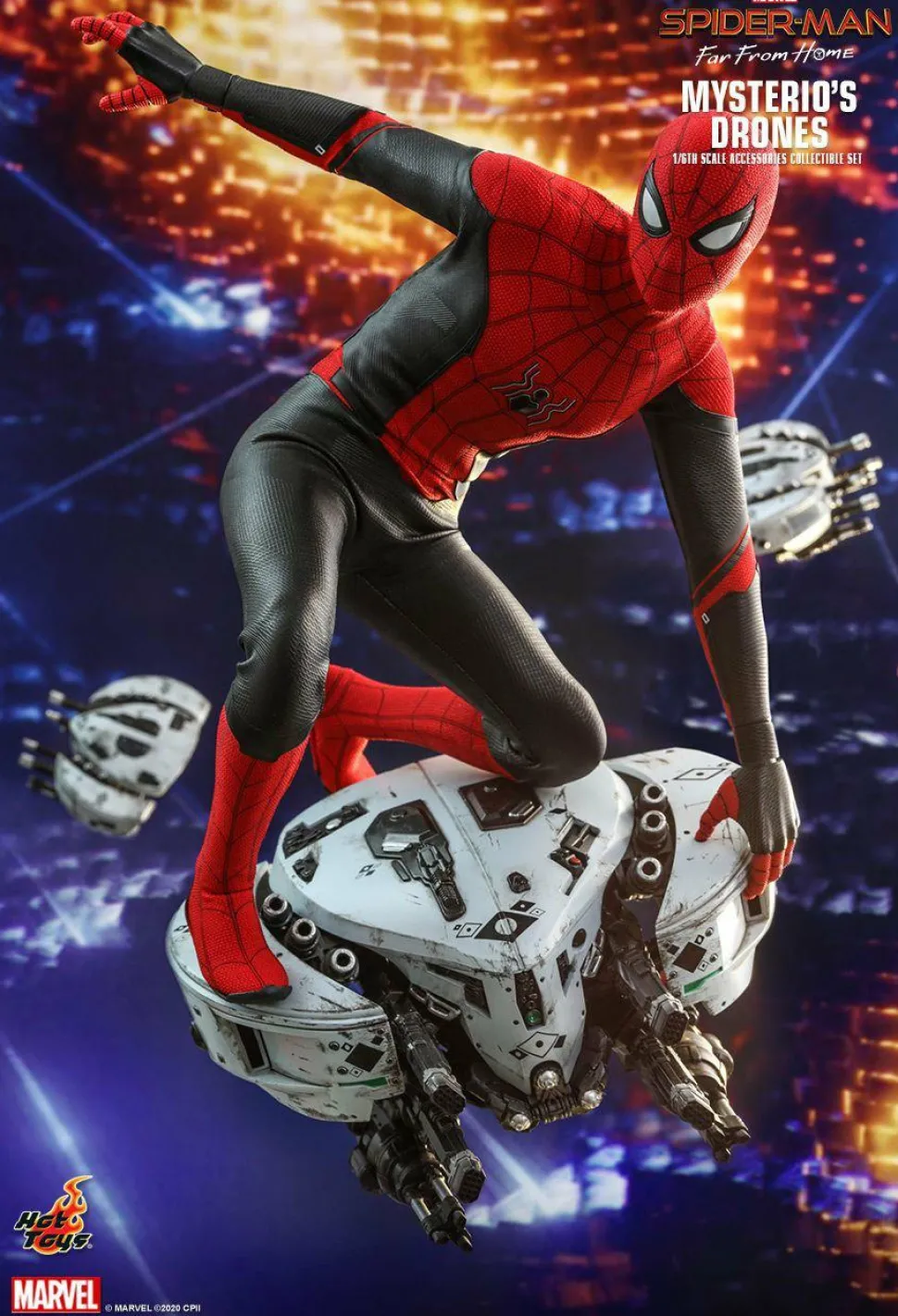 Spider-Man: Far From Home - Mysterio’s Drones 1/6th Scale Hot Toys Accessory Set