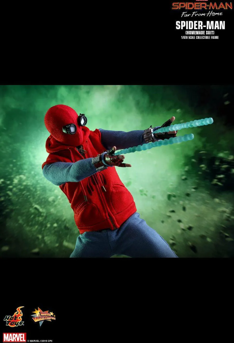 Spider-Man: Far From Home - Spider-Man Homemade Suit 1/6th Scale Hot Toys Action Figure