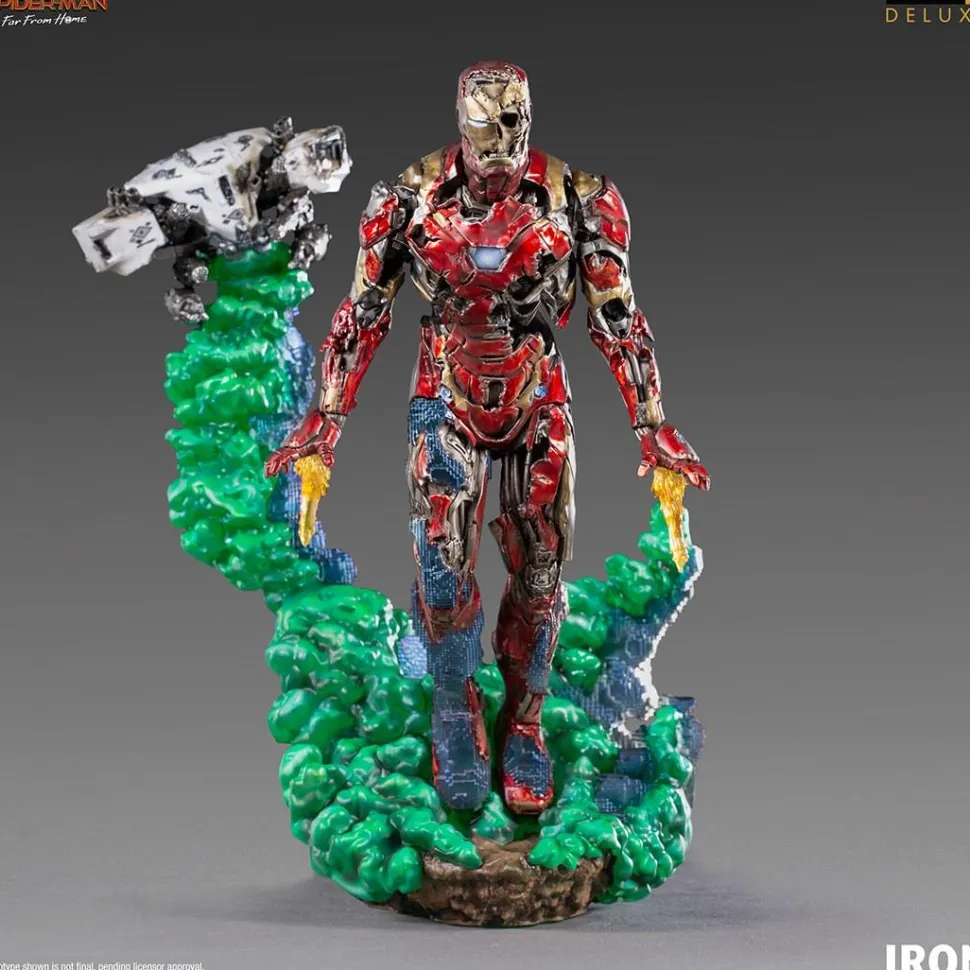 Spider-Man: Far From Home - Iron Man Illusion Deluxe 1/10th Scale Statue