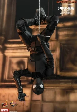Spider-Man: Far From Home - Spider-Man Stealth Suit & Mysterio's Iron Man Illusion Hot Toys 1/6th Scale Action Figure Bundle (Set of 2)