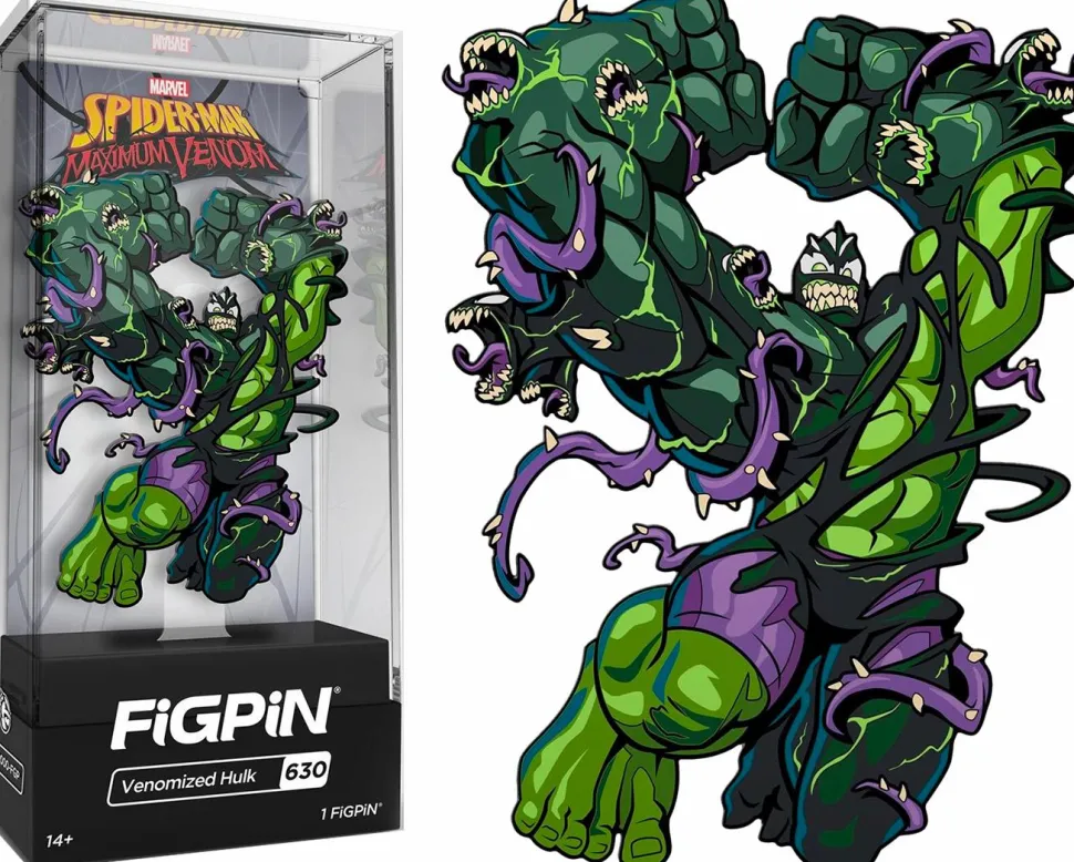Spider-Man: Maximum Carnage - Venomized Hulk FigPin Enamel Pin (FigPin Exclusive)
