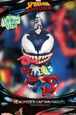 Spider-Man: Maximum Venom - Venomized Captain Marvel Cosbaby (S) Hot Toys Figure