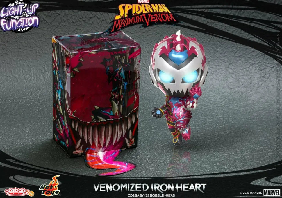 Spider-Man: Maximum Venom - Venomized Iron Heart Cosbaby (S) Hot Toys Figure