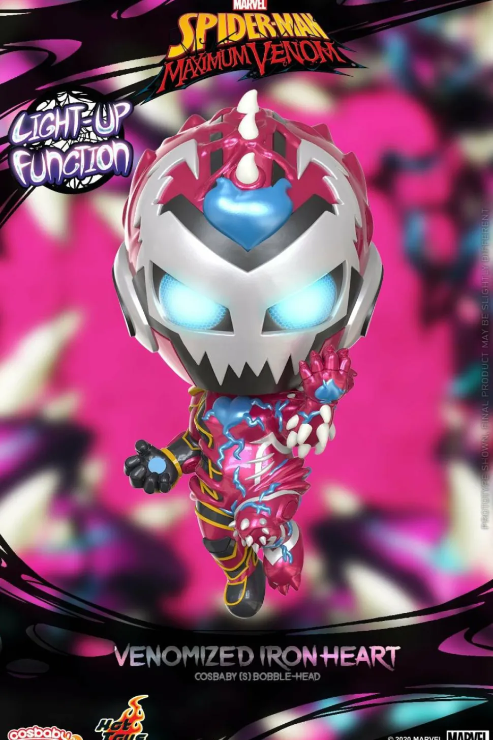 Spider-Man: Maximum Venom - Venomized Iron Heart Cosbaby (S) Hot Toys Figure