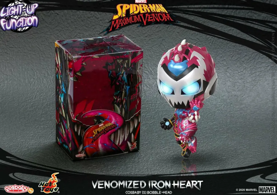 Spider-Man: Maximum Venom - Venomized Iron Heart Cosbaby (S) Hot Toys Figure